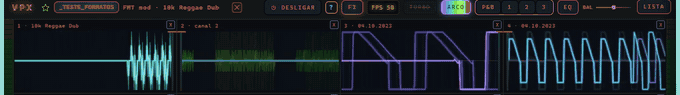 VPX oscilloscope in motion